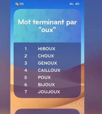 top 7 solution niveau 388